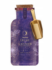 Aurora Dream of Lavender sól kąpielowa 600 g aromaterapia lawenda