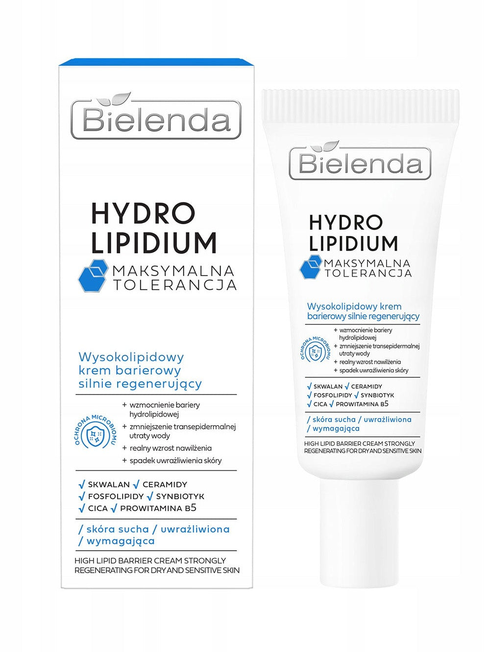 Krem do twarzy BIELENDA Hydro Lipidium Krem wysokolipidowy UJĘDRNIAJĄCY