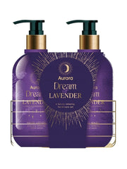 Aurora Dream of Lavender zestaw do pielęgnacji dłoni mydło+balsam