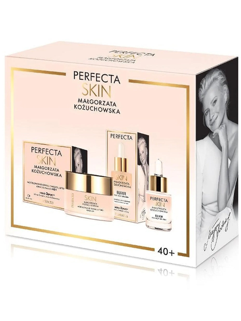 Zestaw prezentowy PERFECTA Małgorzata Kożuchowska 40+ zestaw kosmetyków
