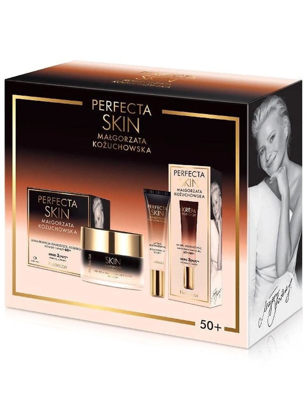 Zestaw prezentowy PERFECTA Małgorzata Kożuchowska 50+ zestaw kosmetyków