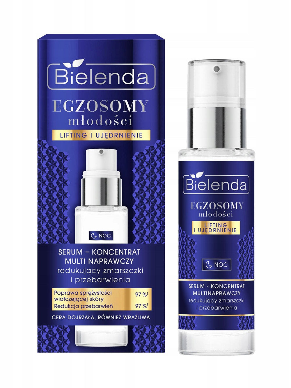 Serum do twarzy Bielenda Egzosomy Młodości Serum naprawcze na noc 30ml