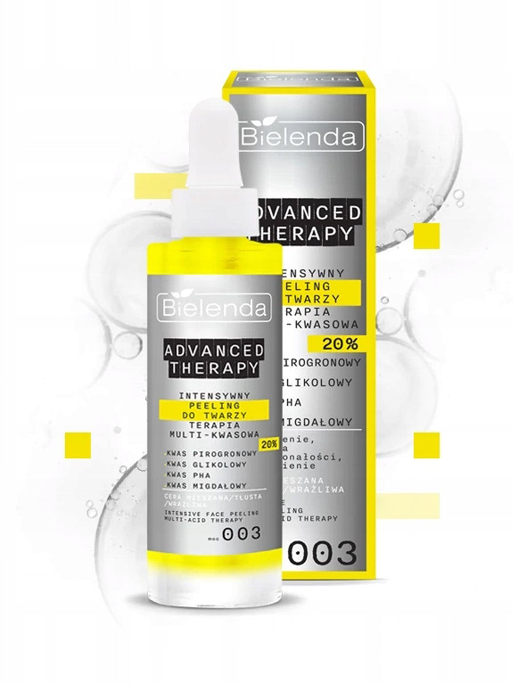 Peeling do twarzy BIELENDA ADVANCED THERAPY Cera mieszana tłusta wrażliwa