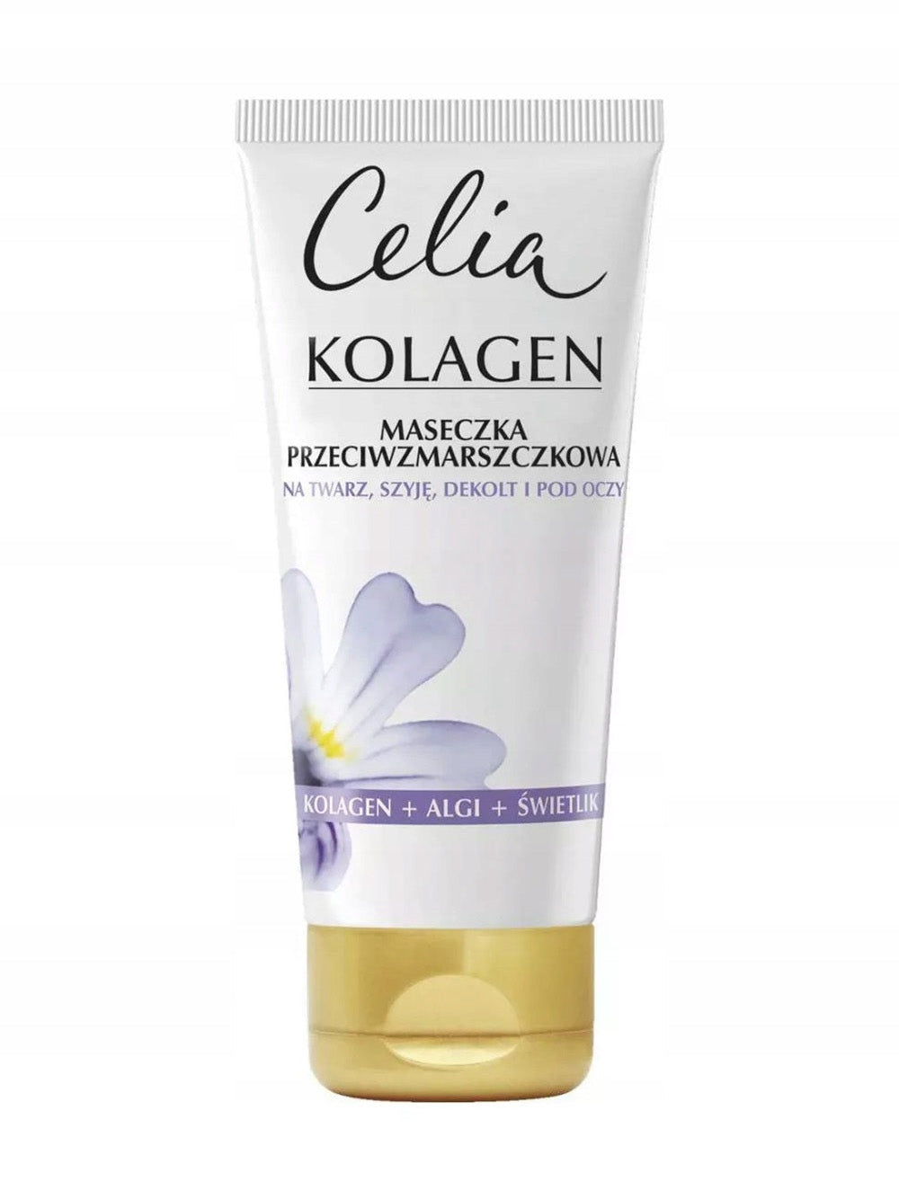 Krem do twarzy Celia Kolagen Algi i Świetlik maseczka przeciwzmarszczkowa