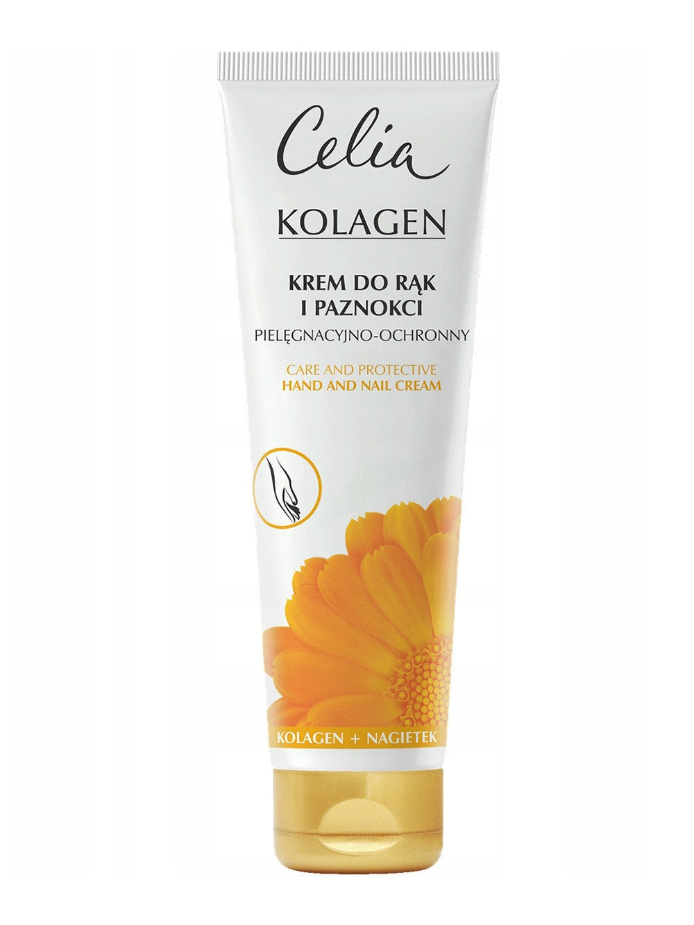Krem do rąk CELIA KOLAGEN PIELĘGNACYJNO OCHRONNY wyciąg z nagietka