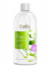 Płyn micelarny do twarzy Delia Cosmetics Aloesowy Łagodzi i Koi 500 ml