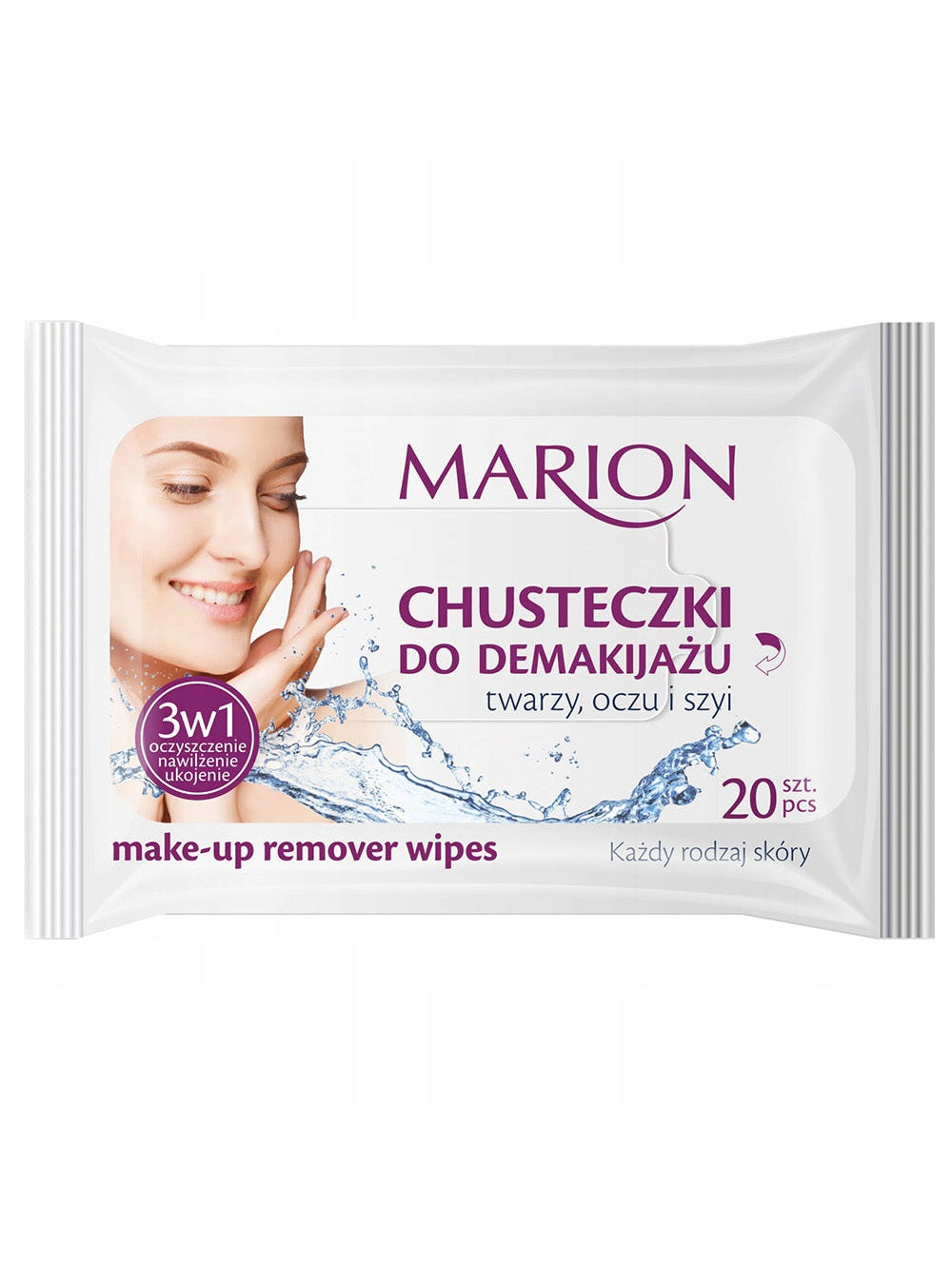 Chusteczki nawilżane Marion Make-up Remover Wipes chusteczki do demakijażu