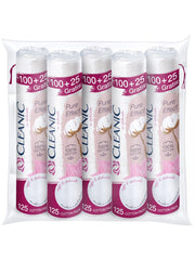 Płatki higieniczne Cleanic Pure Effect okrągłe waciki higieniczne 5x 125szt