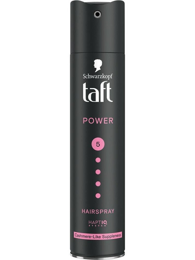 Lakier do włosów Taft Power bardzo mocny HAARSPRAY HALT 5 różowy 250 ml